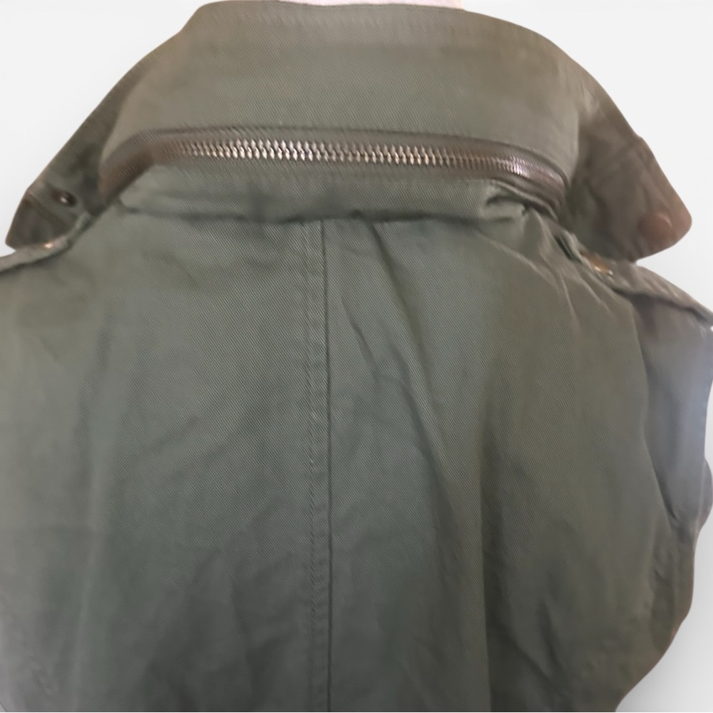 EUC Market & Spruce Jahana Cargo Zip Up Hooded Vest Size Medium - Picture 7 of 9